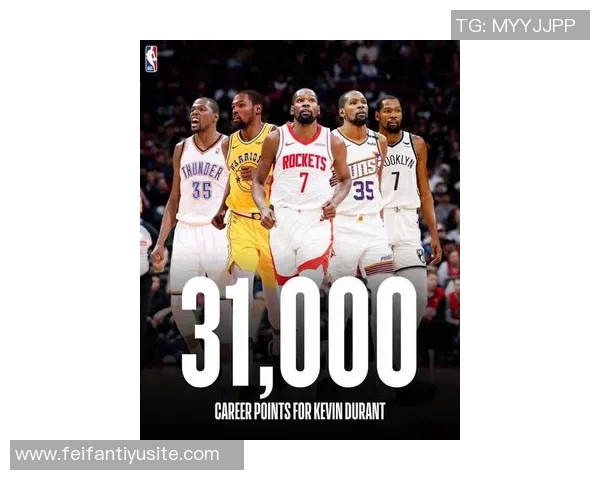 杜兰特有望新赛季超越乔丹跻身历史前五得分榜